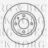 BORG & BECK BBD5021 Brake Disc